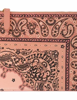 ZIMMERMANN Medium Printed Leather Pouch
