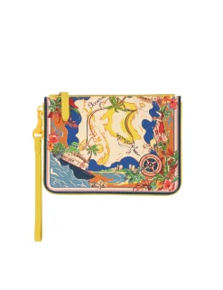 Best ZIMMERMANN Medium Printed Leather Pouch