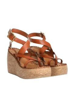 New ZIMMERMANN Multi-Strap Sandal Wedge