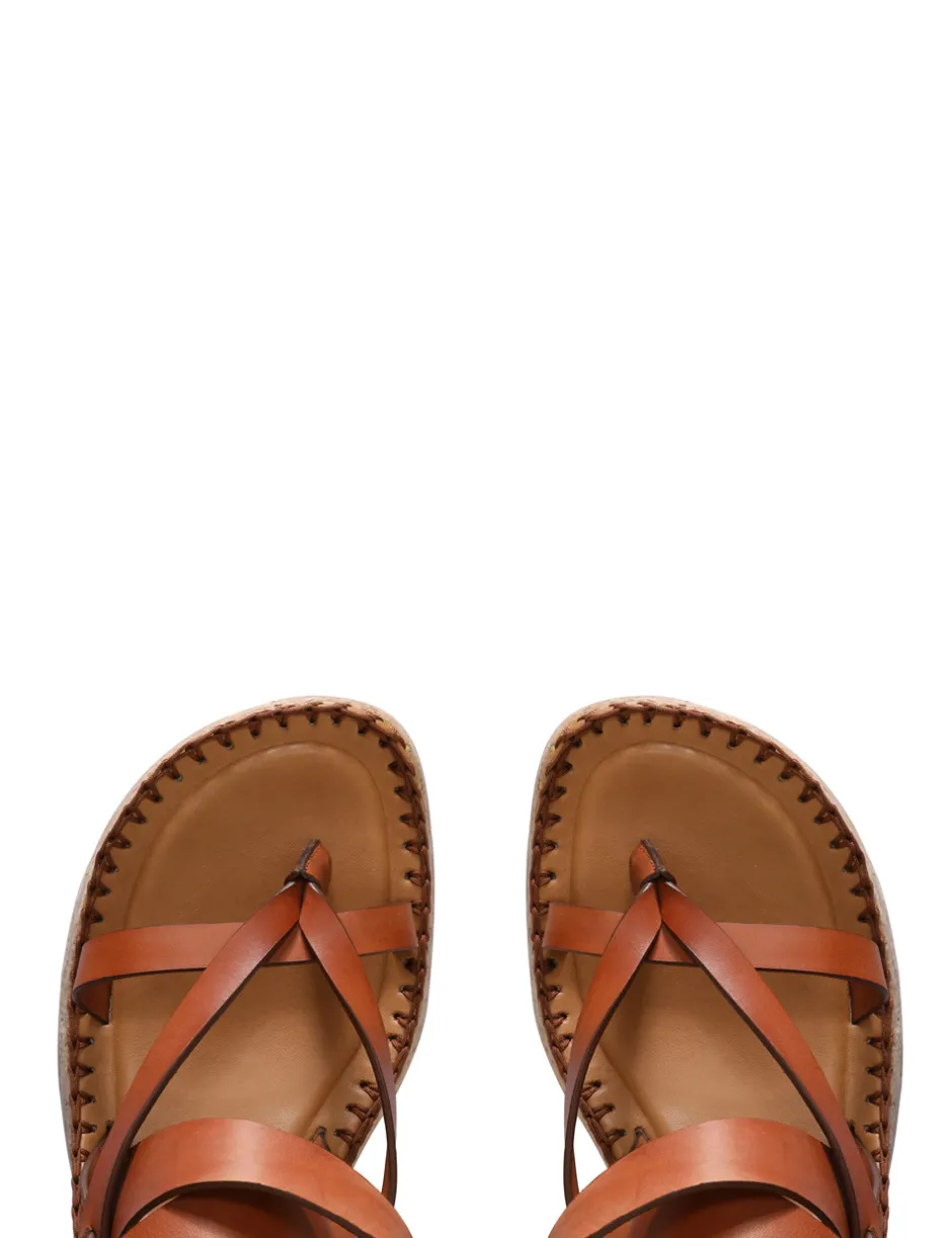 Outlet ZIMMERMANN Multi-Strap Sandal Wedge