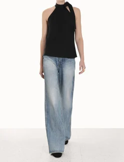 Hot ZIMMERMANN Neck Tie Tank Top