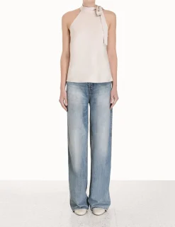 Online ZIMMERMANN Neck Tie Tank Top