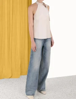 Online ZIMMERMANN Neck Tie Tank Top