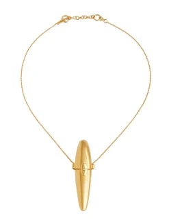 Clearance ZIMMERMANN Paint Stroke Locket Necklace