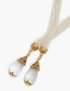 Discount ZIMMERMANN Pearl Rope Lariat Necklace