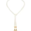 Clearance ZIMMERMANN Pearl Rope Lariat Necklace