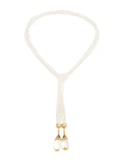 Clearance ZIMMERMANN Pearl Rope Lariat Necklace