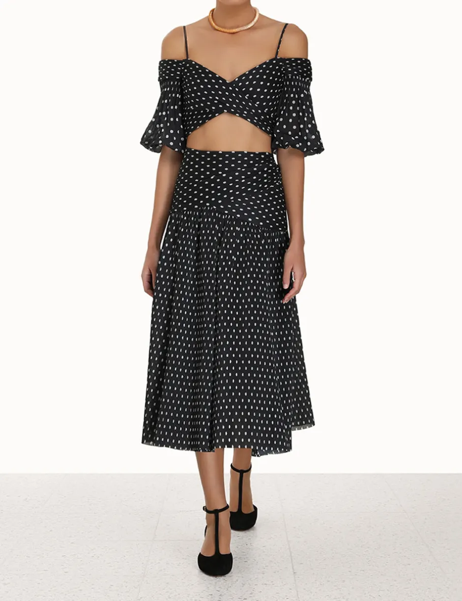 New ZIMMERMANN Pleated Bodice
