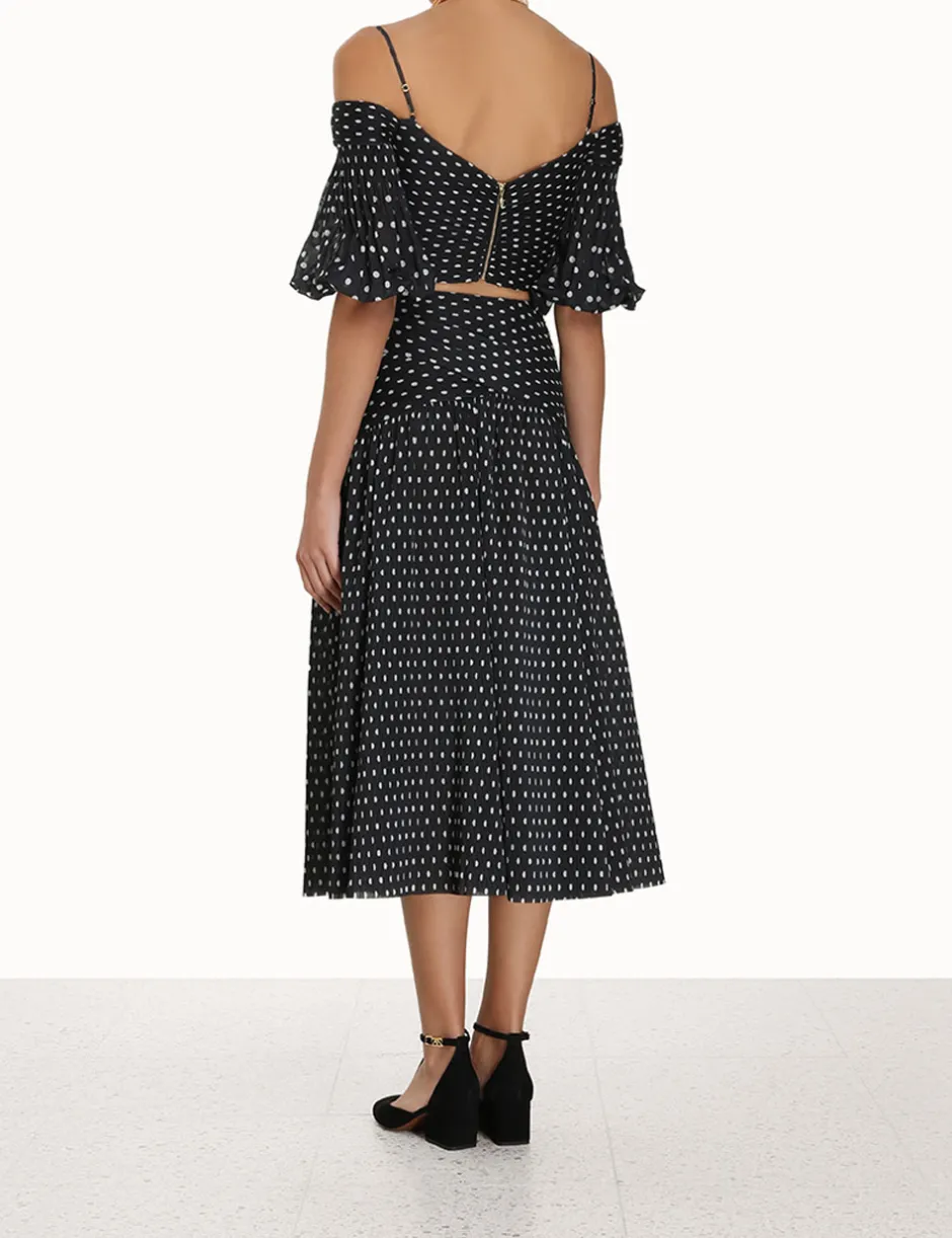 New ZIMMERMANN Pleated Bodice