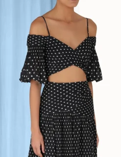 Online ZIMMERMANN Pleated Bodice