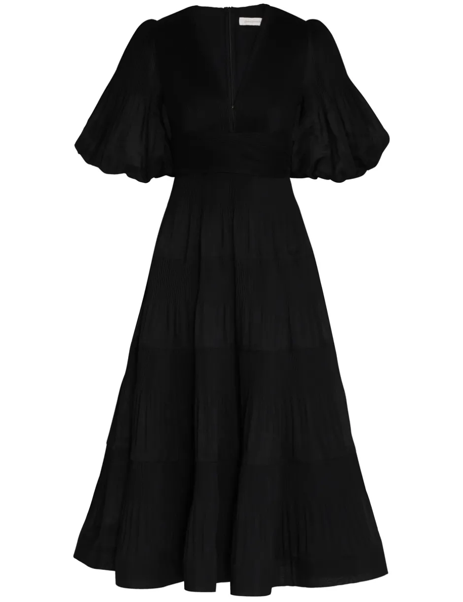 Best ZIMMERMANN Pleated Midi Dress