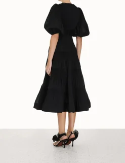 Best ZIMMERMANN Pleated Midi Dress