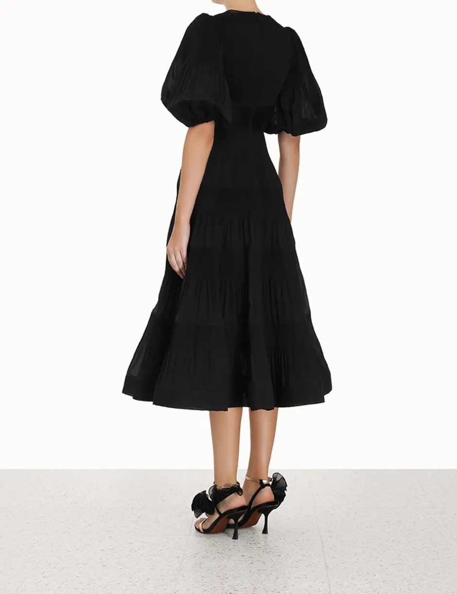 Best ZIMMERMANN Pleated Midi Dress