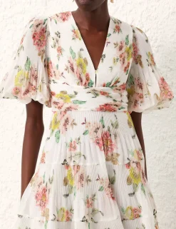 Hot ZIMMERMANN Pleated Midi Dress