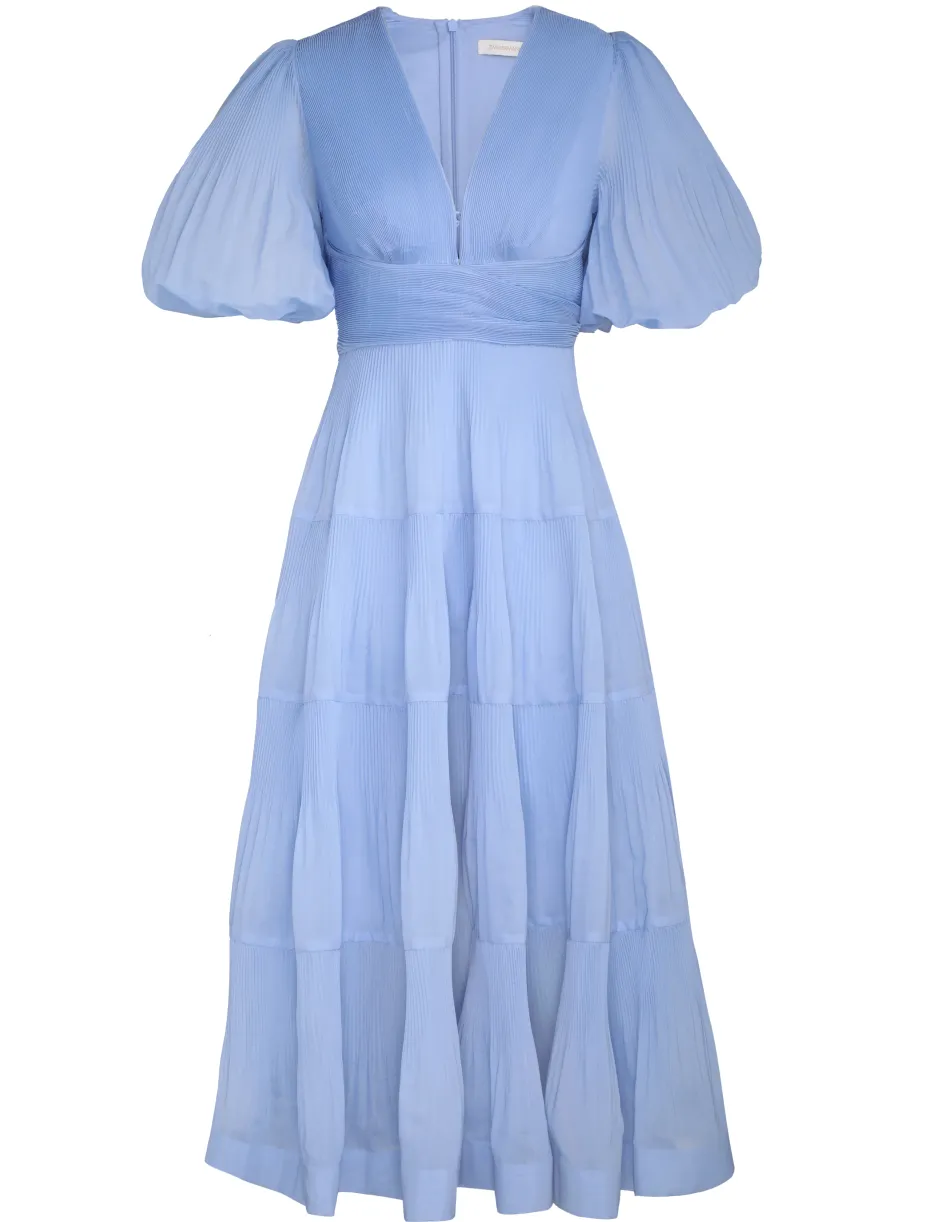 Best ZIMMERMANN Pleated Midi Dress