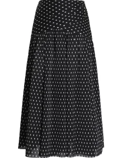 New ZIMMERMANN Pleated Midi Skirt