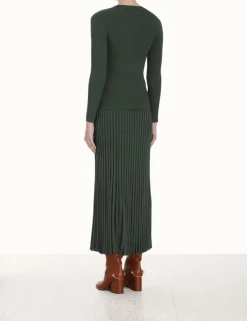 Discount ZIMMERMANN Pleated Midi Skirt