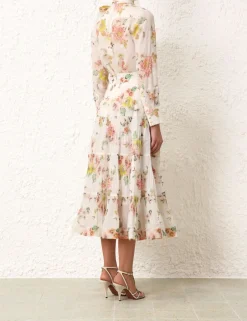 Best ZIMMERMANN Pleated Midi Skirt