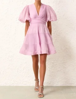 Sale ZIMMERMANN Pleated Mini Dress