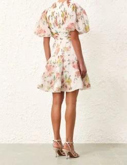 New ZIMMERMANN Pleated Mini Dress