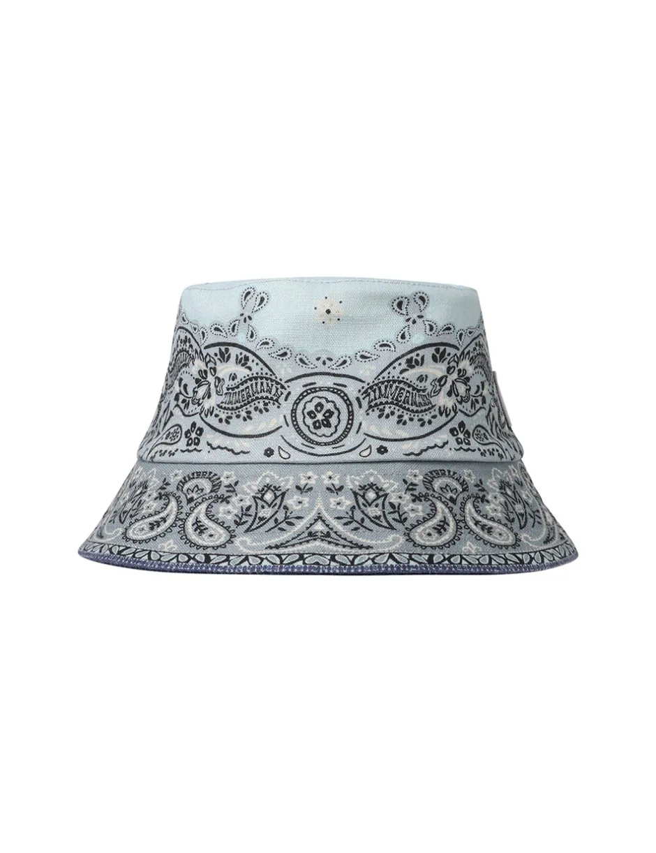 Sale ZIMMERMANN Printed Canvas Bucket Hat