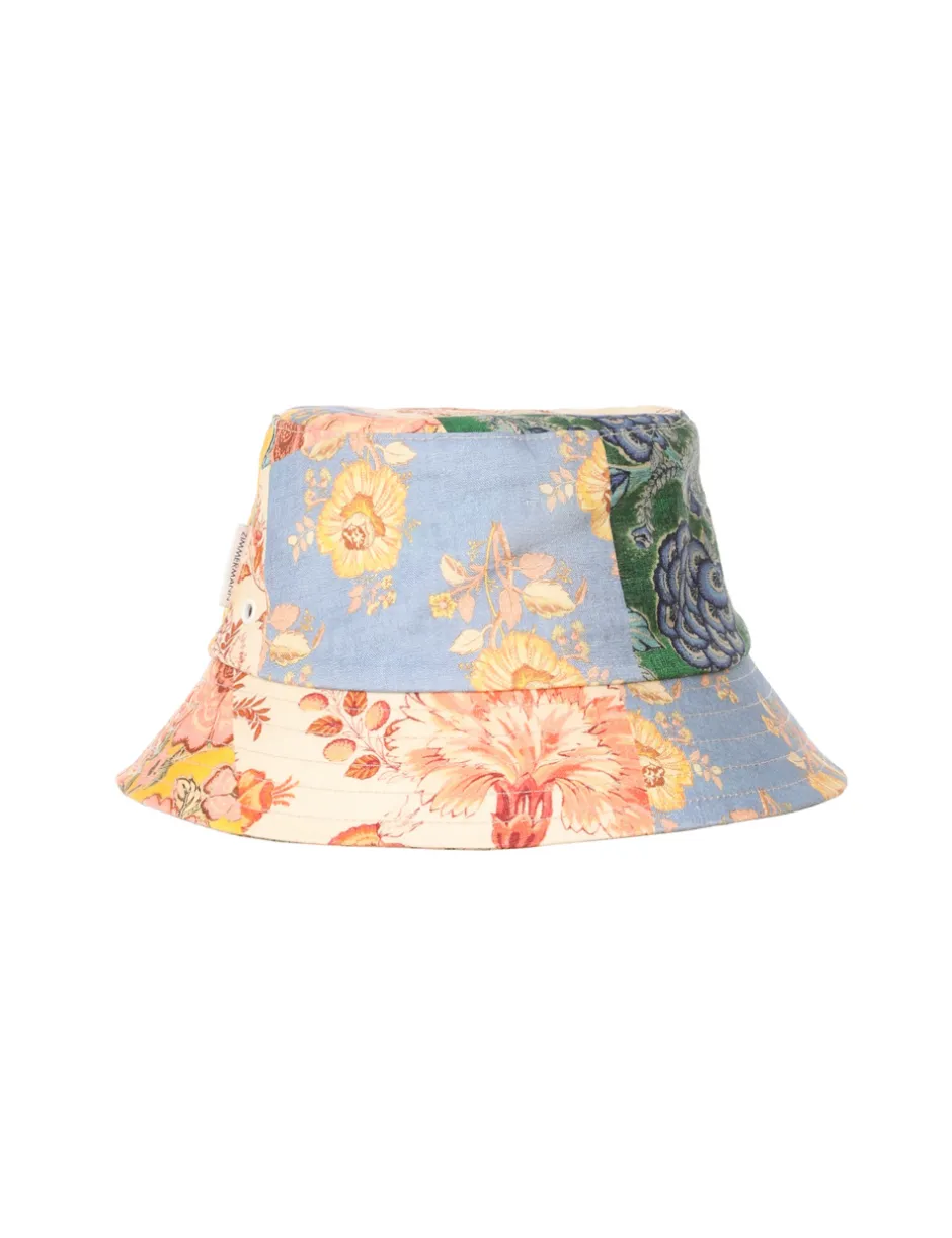 New ZIMMERMANN Printed Canvas Bucket Hat