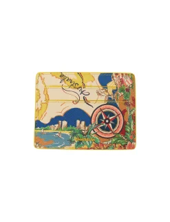 Sale ZIMMERMANN Printed Leather Cardholder