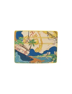 Sale ZIMMERMANN Printed Leather Cardholder