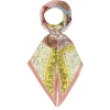 Hot ZIMMERMANN Printed Silk Neck Scarf
