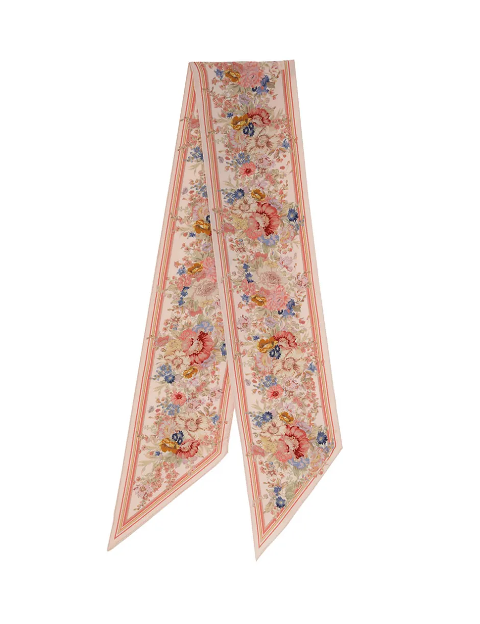 Best ZIMMERMANN Printed Silk Neck Scarf