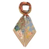 Hot ZIMMERMANN Printed Silk Neck Scarf