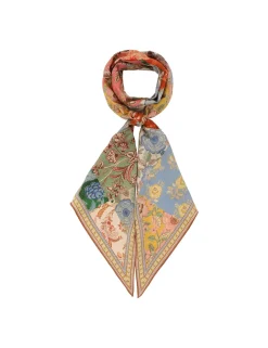 Hot ZIMMERMANN Printed Silk Neck Scarf
