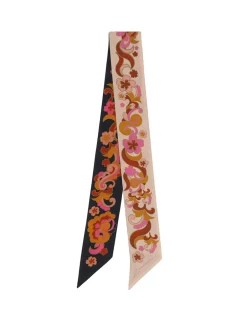 Hot ZIMMERMANN Printed Silk Ribbon Scarf