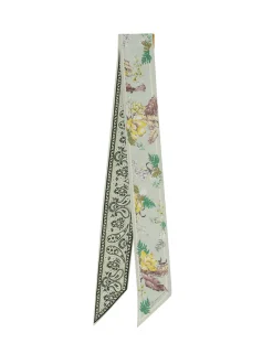 Best ZIMMERMANN Printed Silk Ribbon Scarf