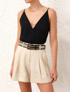 Outlet ZIMMERMANN Raffia Belt 30