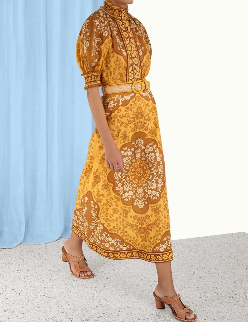 Outlet ZIMMERMANN Raie Column Skirt