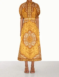 Outlet ZIMMERMANN Raie Column Skirt
