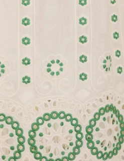 Discount ZIMMERMANN Raie Embroidered Dress