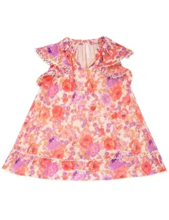 Sale ZIMMERMANN Raie Flounce Sleeve Dress