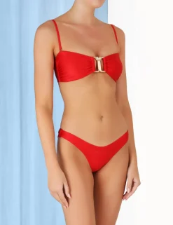Discount ZIMMERMANN Raie Knot Trim Bikini