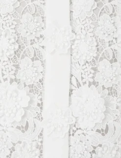Clearance ZIMMERMANN Raie Lace Flower Shirt