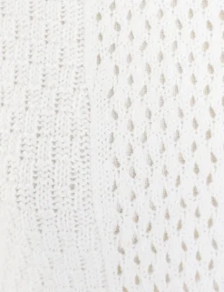 ZIMMERMANN Raie Mesh Knit Polo