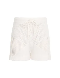 Sale ZIMMERMANN Raie Mesh Knit Shorts
