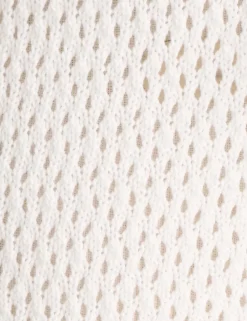 Online ZIMMERMANN Raie Mesh Knit Shorts