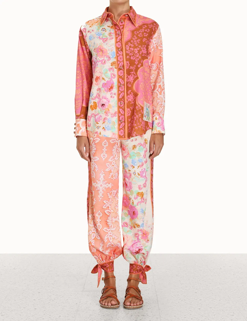 Outlet ZIMMERMANN Raie Tied Track Pant