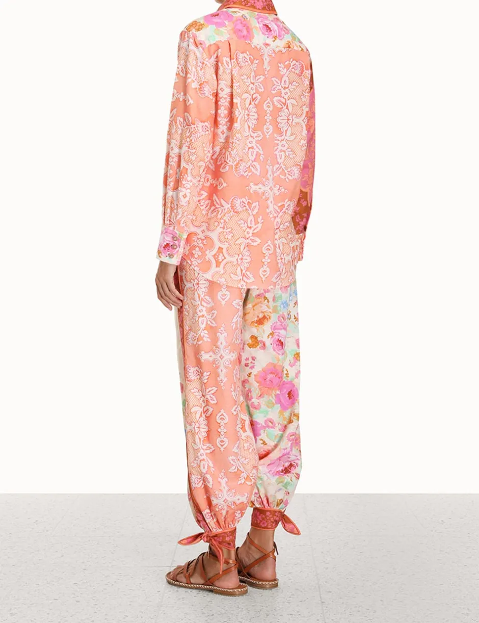 Outlet ZIMMERMANN Raie Tied Track Pant