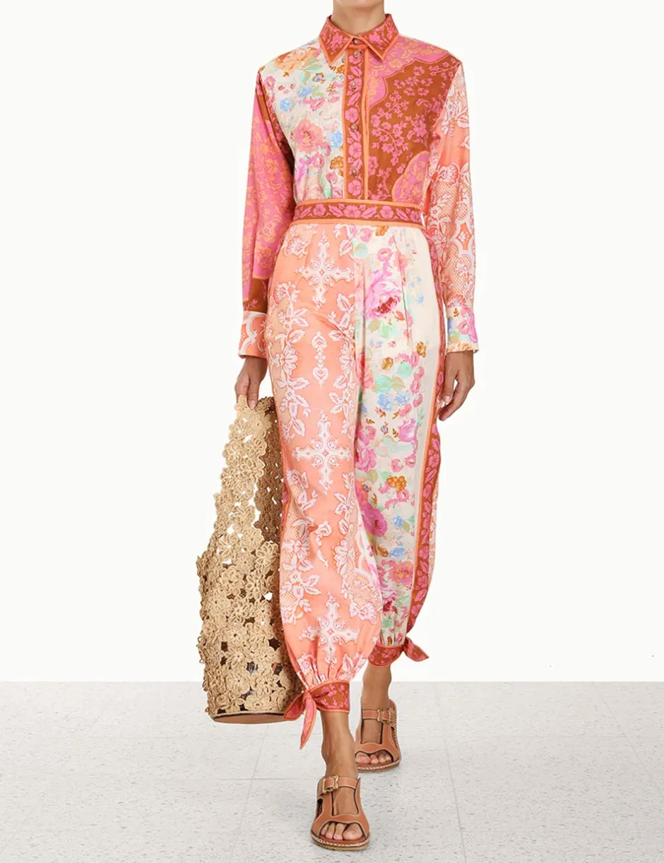 Outlet ZIMMERMANN Raie Tied Track Pant