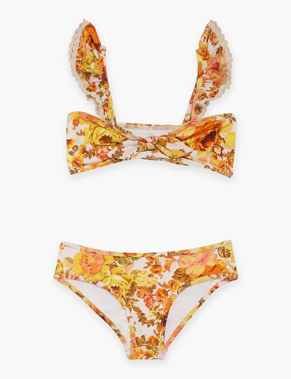 Sale ZIMMERMANN Raie Trim Tie Front Bikini