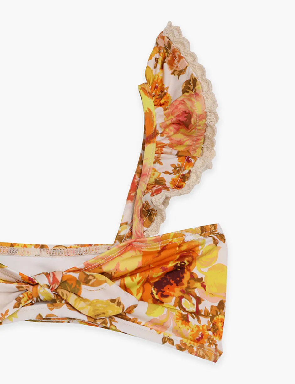 Sale ZIMMERMANN Raie Trim Tie Front Bikini