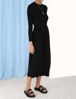 Outlet ZIMMERMANN Rib Midi Dress